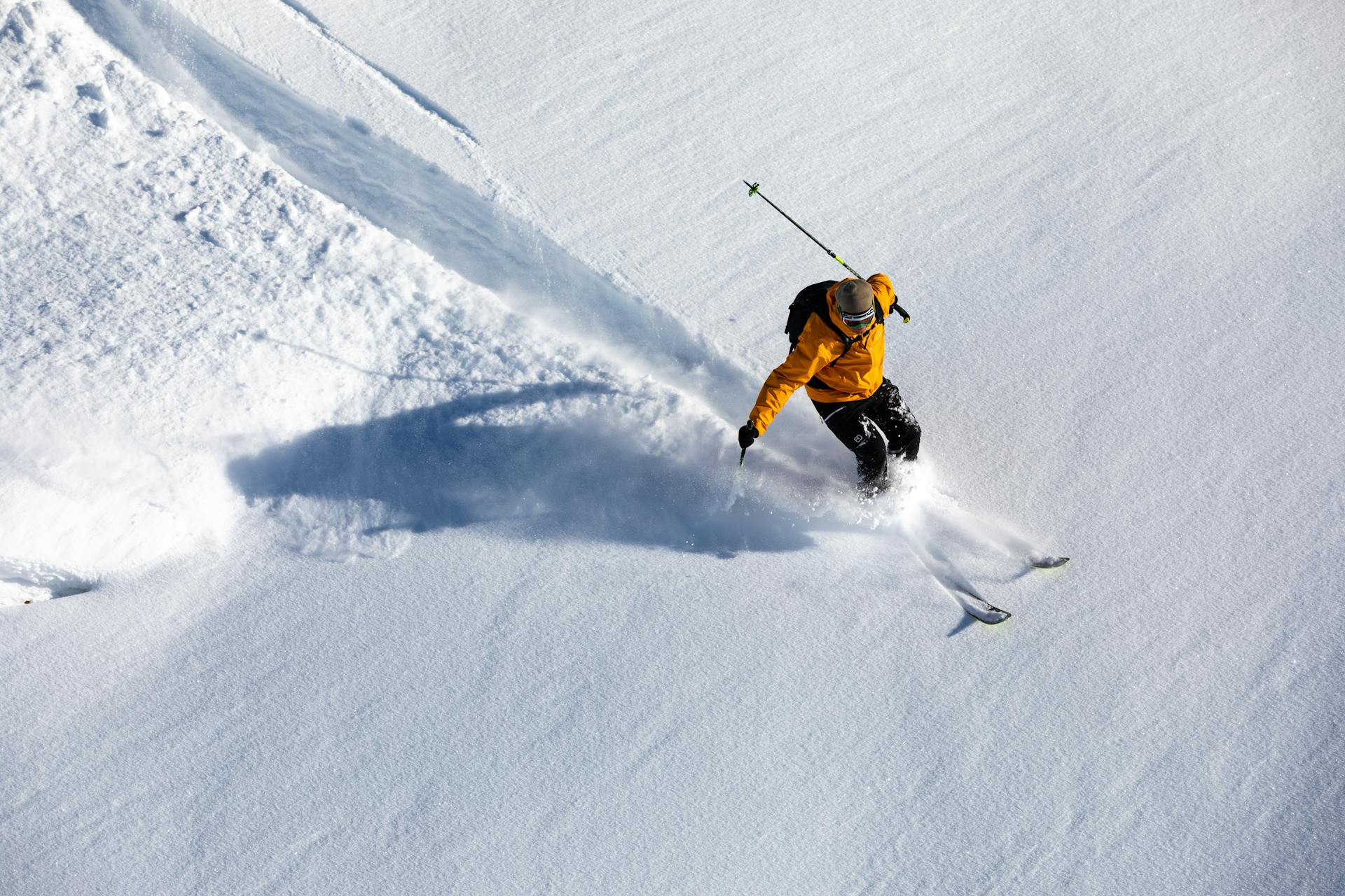 skiing in Whitefish, Montana